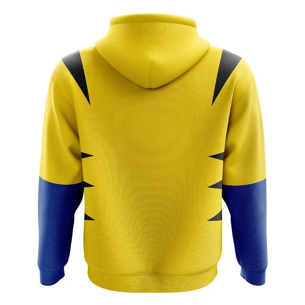 x-men-wolverine-yellow-zip-hoodie-back-black-jagged
