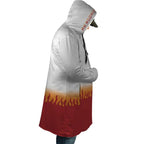 Naruto 4th Hokage Flame Fleece Hooded Cloak - Dimensional Era