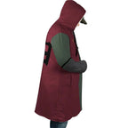 Naruto Jiraiya Thick Hooded Long Cloak Coat - Dimensional Era