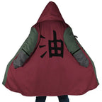 Naruto Jiraiya Thick Hooded Long Cloak Coat - Dimensional Era