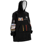 Naruto Jiraiya Toad Sage Hoodie Blanket - Dimensional Era