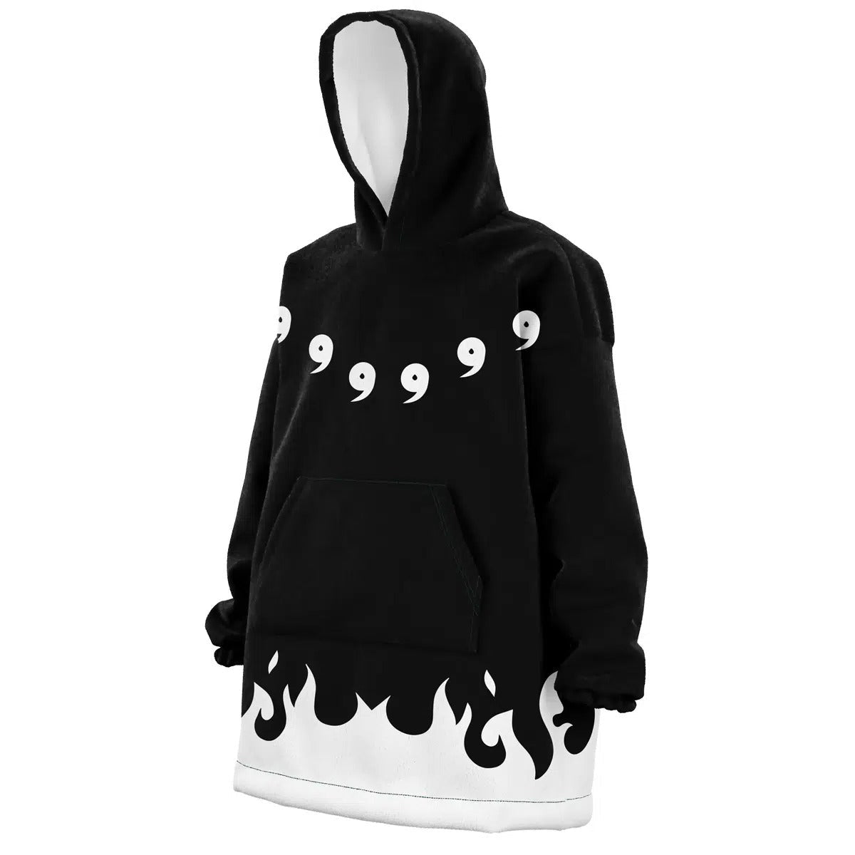 Naruto Nine Tails Sage Mode Hoodie Blanket - Dimensional Era