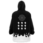Naruto Nine Tails Sage Mode Hoodie Blanket - Dimensional Era