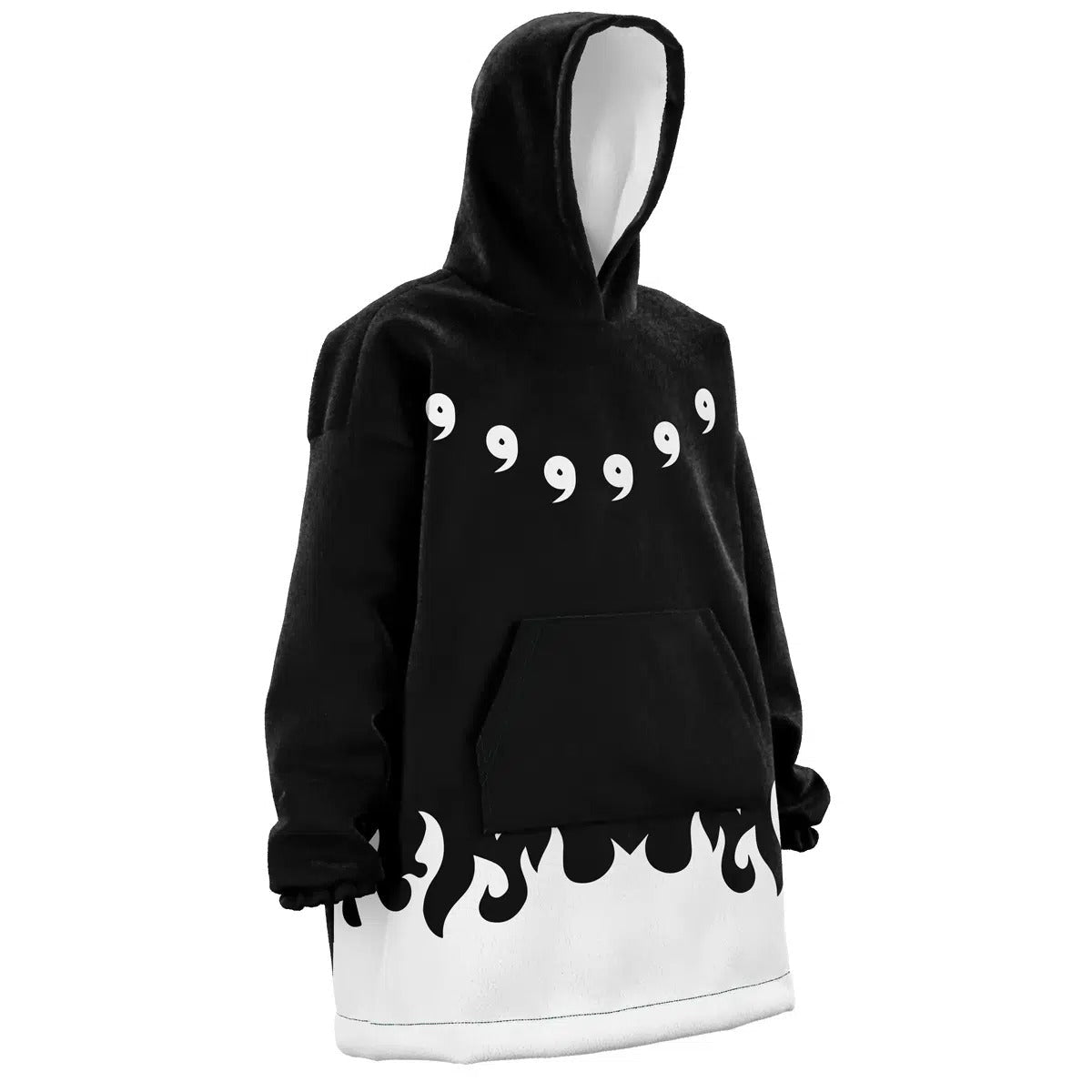Naruto Nine Tails Sage Mode Hoodie Blanket - Dimensional Era