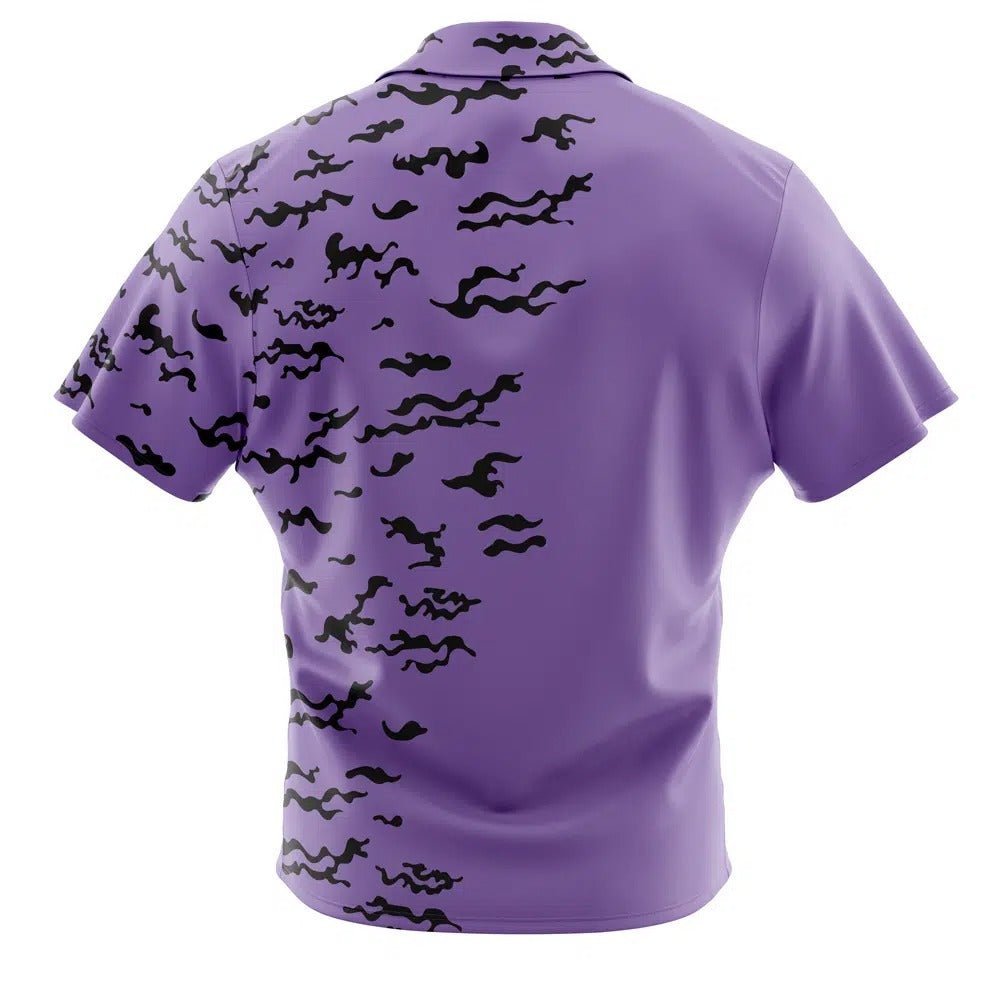 Naruto Otsutsuki Clan Abstract Pattern Button-Up Shirt - Dimensional Era