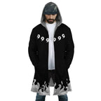Naruto Six Paths 9 Tails Zip Hooded Fleece Cloak - Dimensional Era