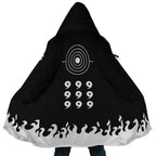 Naruto Six Paths 9 Tails Zip Hooded Fleece Cloak - Dimensional Era