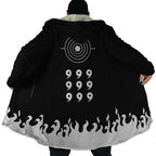 Naruto Six Paths 9 Tails Zip Hooded Fleece Cloak - Dimensional Era