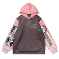 Demon Slayer Nezuko Pink Brown Hoodie