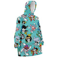 One Piece All Crew Jolly Roger Print Hoodie Blanket - Dimensional Era