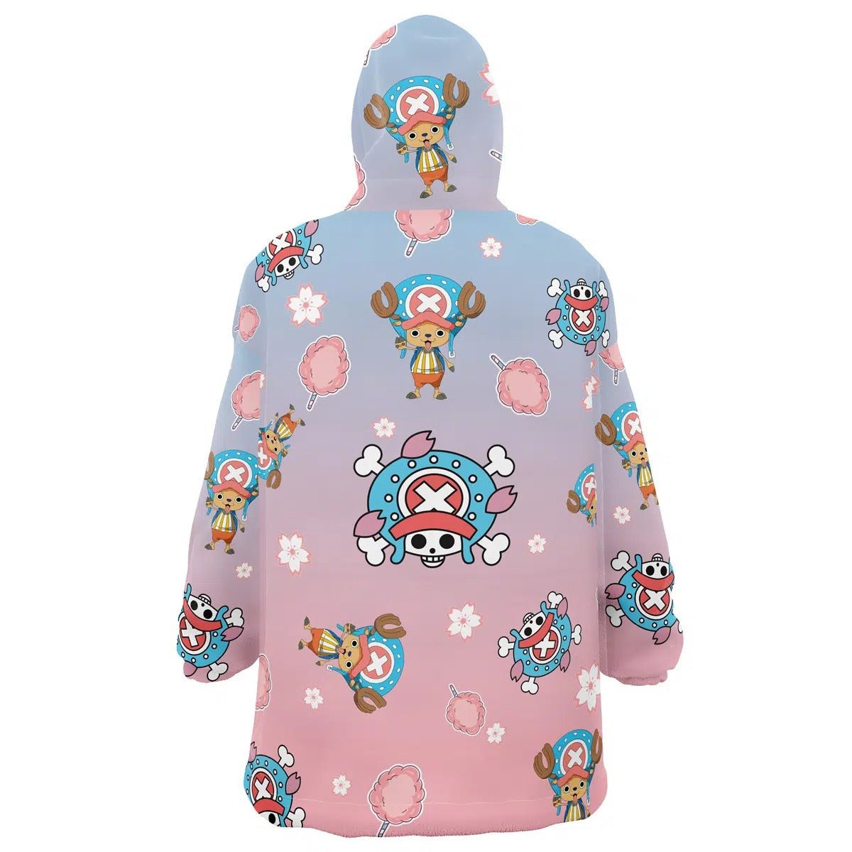 One Piece Chopper Gradient Hoodie Blanket - Dimensional Era