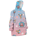 One Piece Chopper Gradient Hoodie Blanket - Dimensional Era