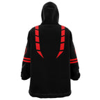 One Piece Crew Skull Print Hoodie Blanket - Dimensional Era