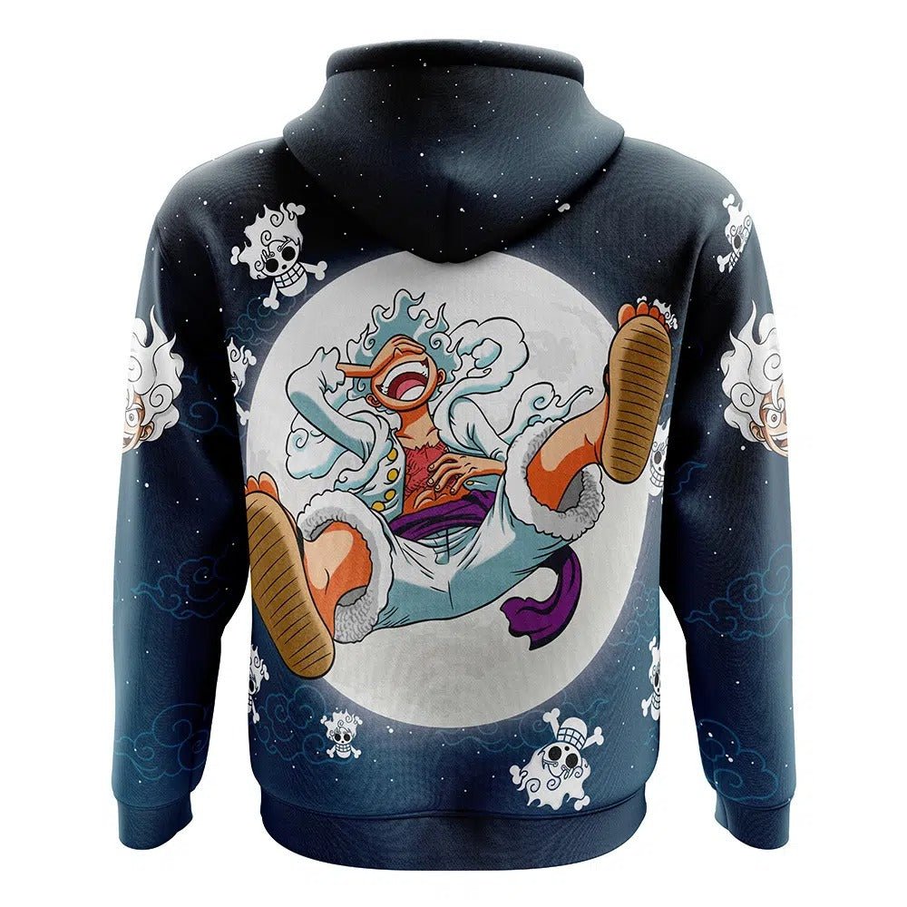one-piece-luffy-gear5-nika-zip-hoodie-back-moon-laugh