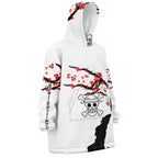 One Piece Luffy Plum Blossom Hoodie Blanket - Dimensional Era