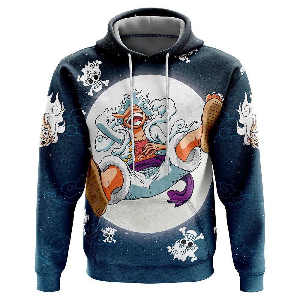 One Piece Nika Luffy All Over Print Hoodie - Dimensional Era