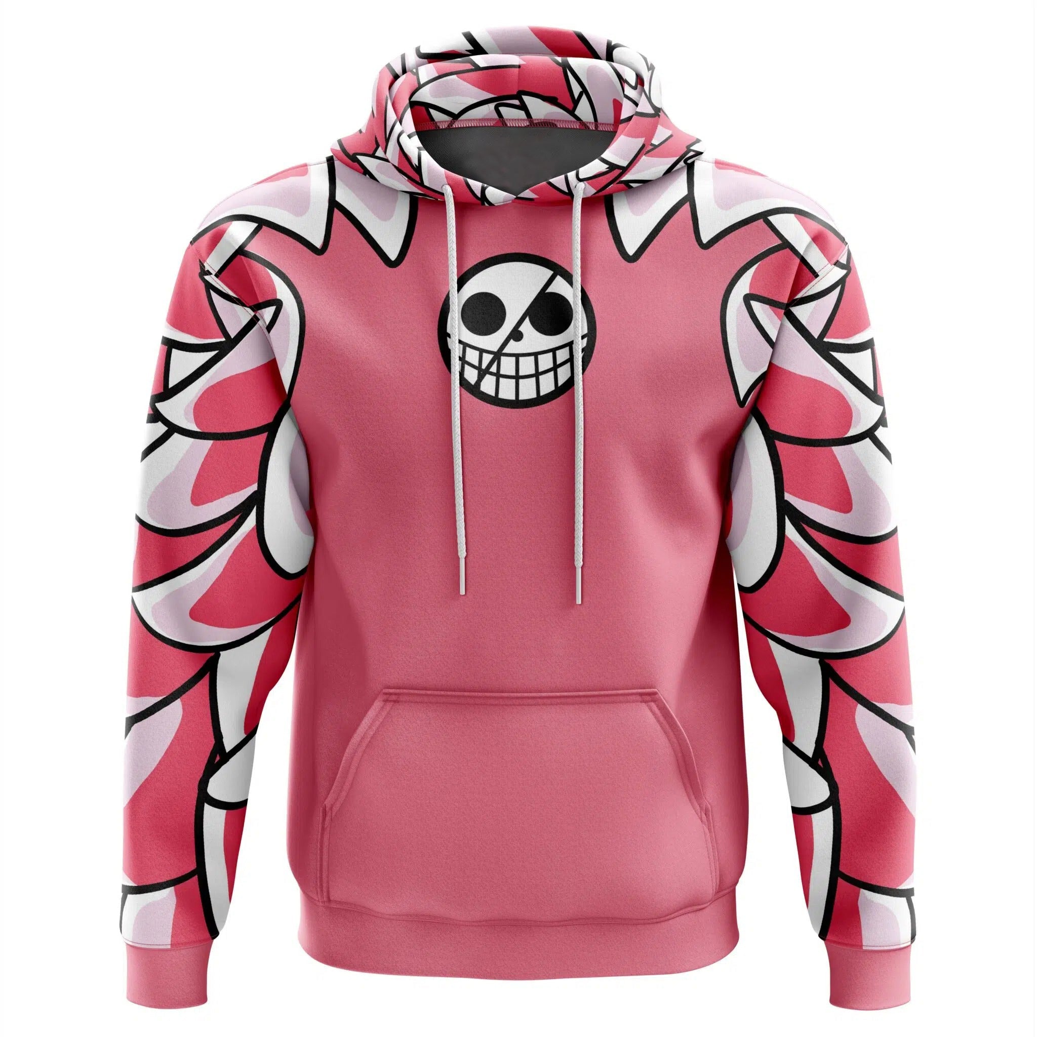 One Piece Pink Skull Hoodie - Dimensional Era