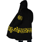 One Piece Trafalgar Law Heart Pirates Long Polar Fleece Zip Hooded Coat - Dimensional Era