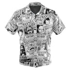 One Piece Wanted Poster Anime Hawaiian Shirt - Dimensional Era