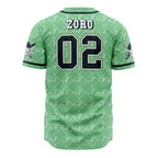 One Piece Zoro Straw Hats Custom Baseball Jersey - Dimensional Era