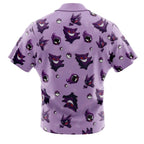 Pokemon Gastly Haunter Gengar Purple Hawaiian Shirt - Dimensional Era