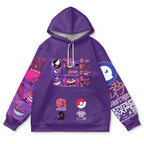 Pokemon Gengar Purple Hoodie - Dimensional Era