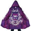 Pokemon Ghastly Haunter Gengar Graffiti Zip Hooded Cloak - Dimensional Era