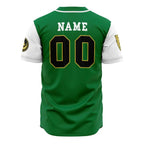 Power Rangers Green Dragonzords Custom Baseball Jersey - Dimensional Era