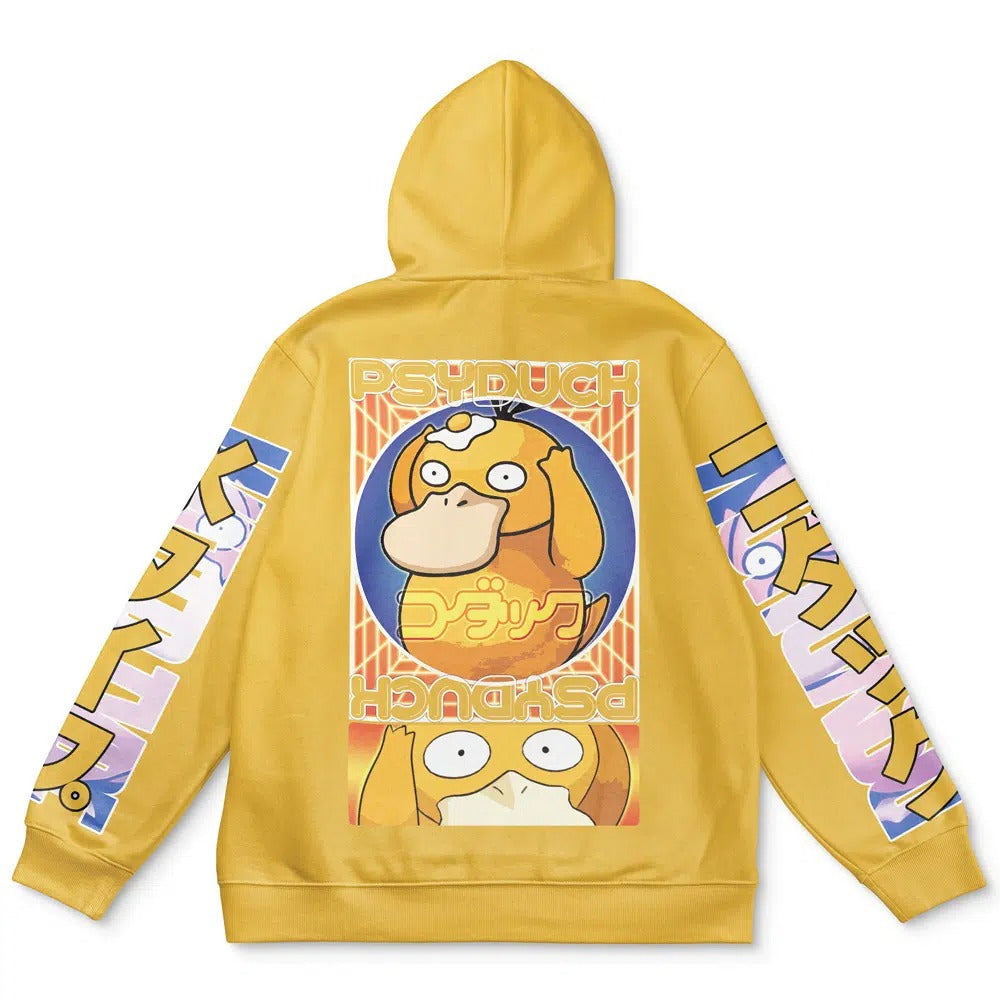 Pokemon Psyduck Yellow Hoodie