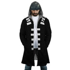 Soul Eater Logo Long Polar Fleece Zip Coat - Dimensional Era