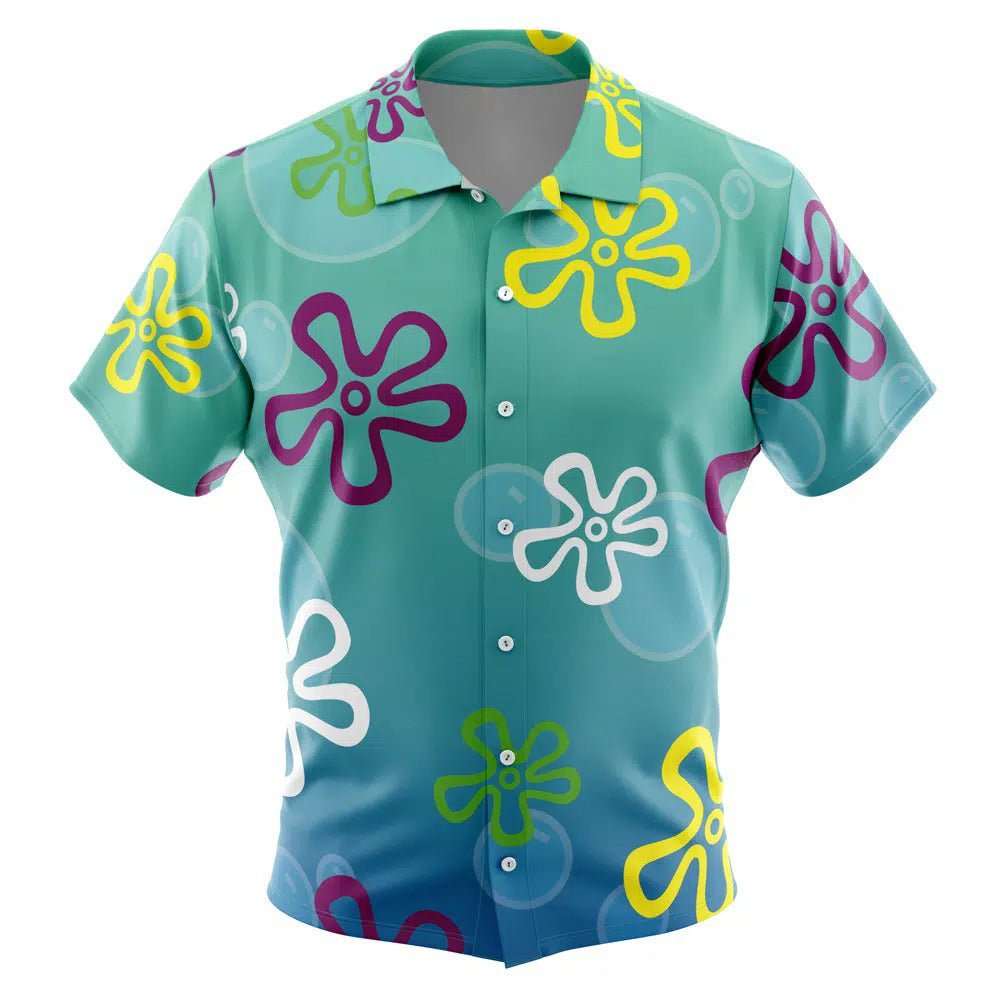 SpongeBob Flower Bubble Hawaiian Shirt - Dimensional Era