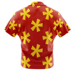 SpongeBob Mr. Krabs Yellow Asterisk Hawaiian Shirt - Dimensional Era