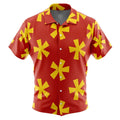 SpongeBob Mr. Krabs Yellow Asterisk Hawaiian Shirt - Dimensional Era