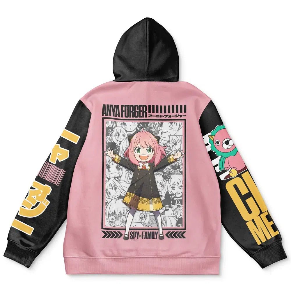 Spy x Family Anya Forger Chimera Contrast Sleeve Hoodie - Dimensional Era
