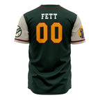 Star Wars Mandalorian Fett Custom Baseball Jersey - Dimensional Era