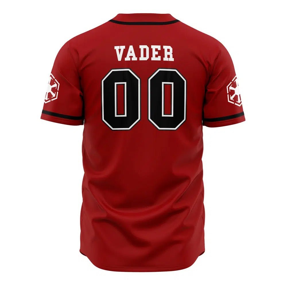 Star Wars Sith Empire Darth Vader Custom Baseball Jersey - Dimensional Era