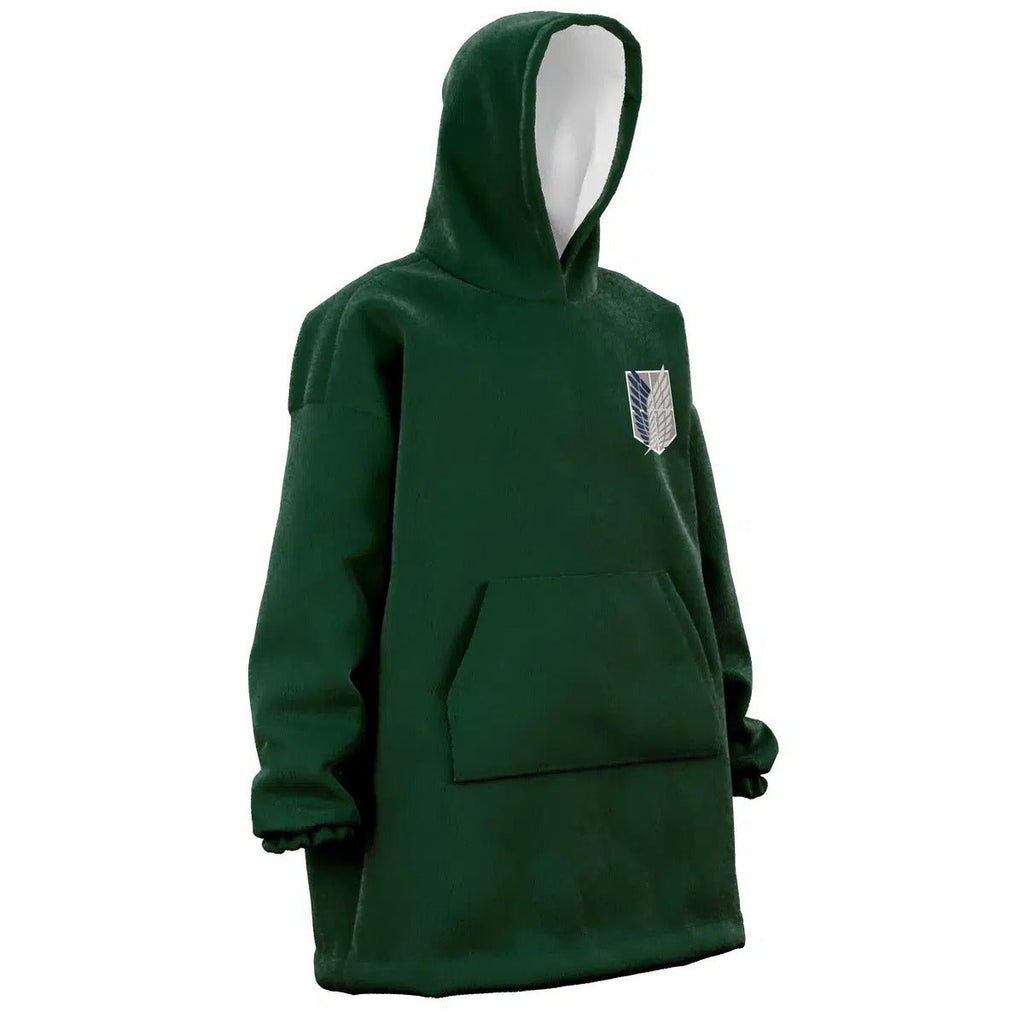 Survey Corps Wings of Freedom Hoodie Blanket - Dimensional Era