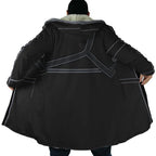 Sword Art Online Line Print Fleece Hooded Cloak - Dimensional Era