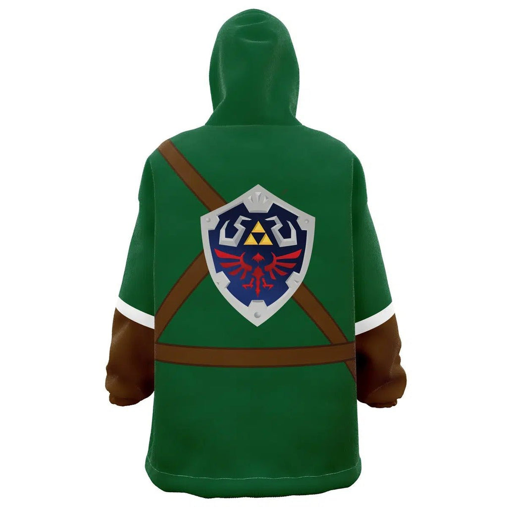 The Legend of Zelda Link Cosplay Hoodie Blanket - Dimensional Era