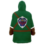 The Legend of Zelda Link Cosplay Hoodie Blanket - Dimensional Era