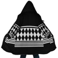 Tokyo Revengers Diamond Print Fleece Hooded Cloak - Dimensional Era
