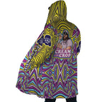 WWE Macho Man Psychedelic Wave Zip Hooded Cloak - Dimensional Era